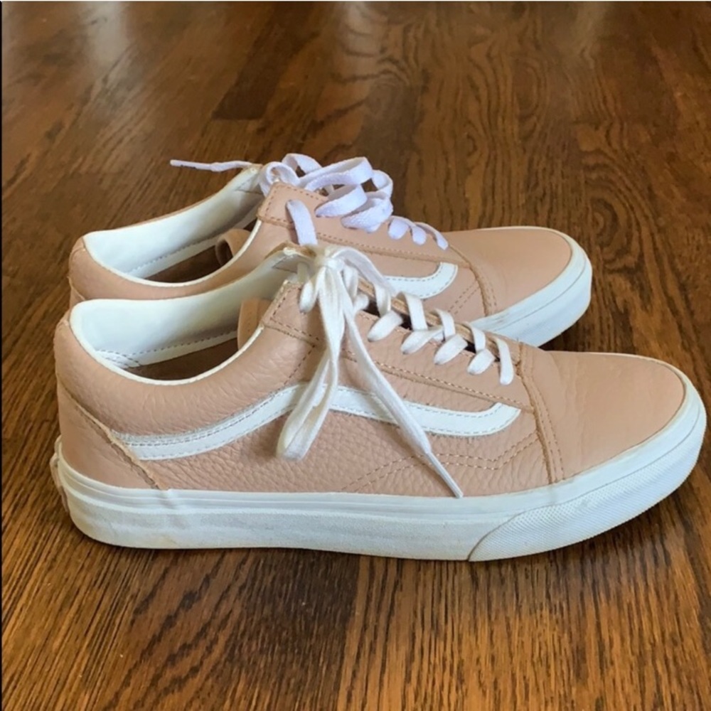 SOLD Vans X Madewell Blush Nude Sneaks - Picture 3 of 8